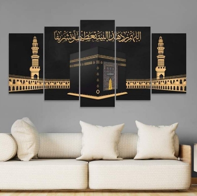 Picture of 5Pcs In 1 Set Wall Canvas Art printing
