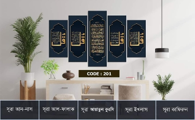 Picture of 5Pcs In 1 Set Wall Canvas Art printing