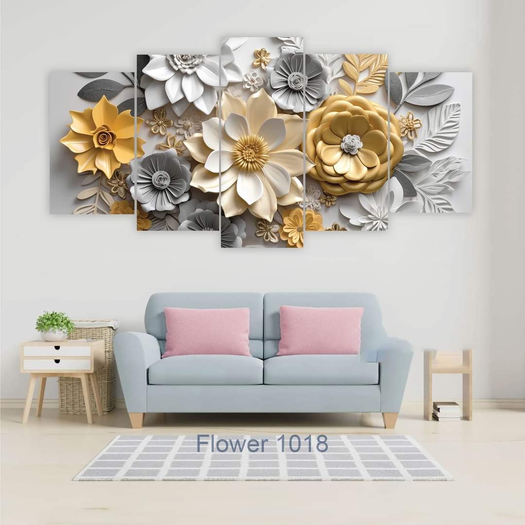 Picture of 5Pcs In 1 Set Wall Canvas Art printing