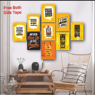 Picture of 9 pcs Most Unique Combo Wallboard set for Home Decoration. Wall Decoration for Home