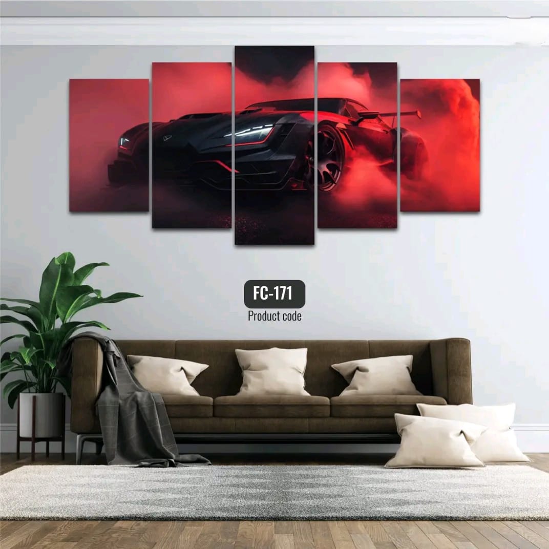 Picture of 5Pcs In 1 Set Wall Canvas printing