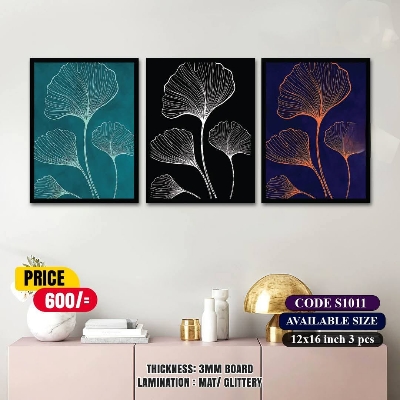 Picture of 3 pcs Most Unique Combo Wallboard set for Home Decoration. Wall Decoration for Home