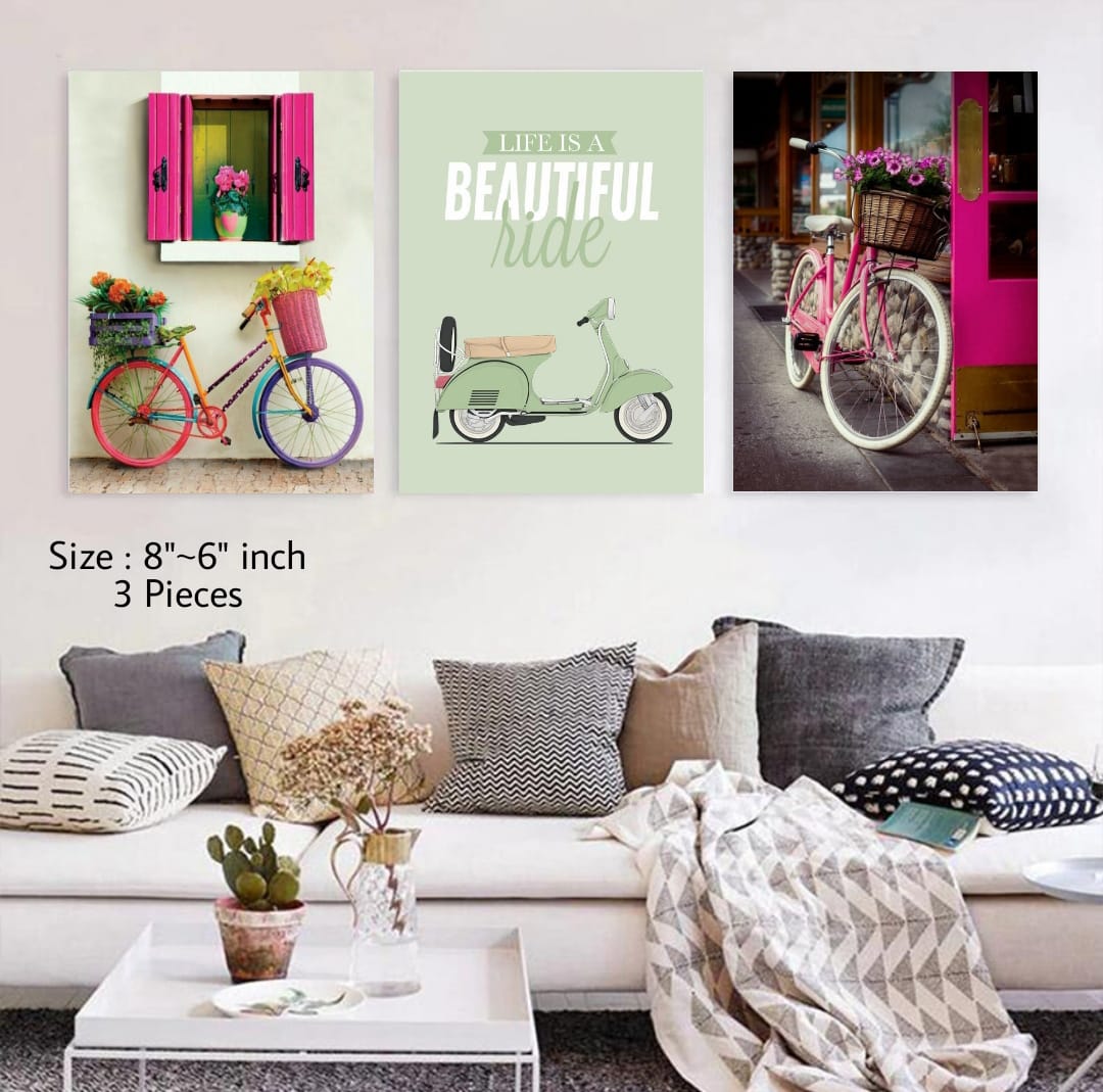 Picture of 3 pcs Most Unique Combo Wallboard set for Home Decoration. Wall Decoration for Home