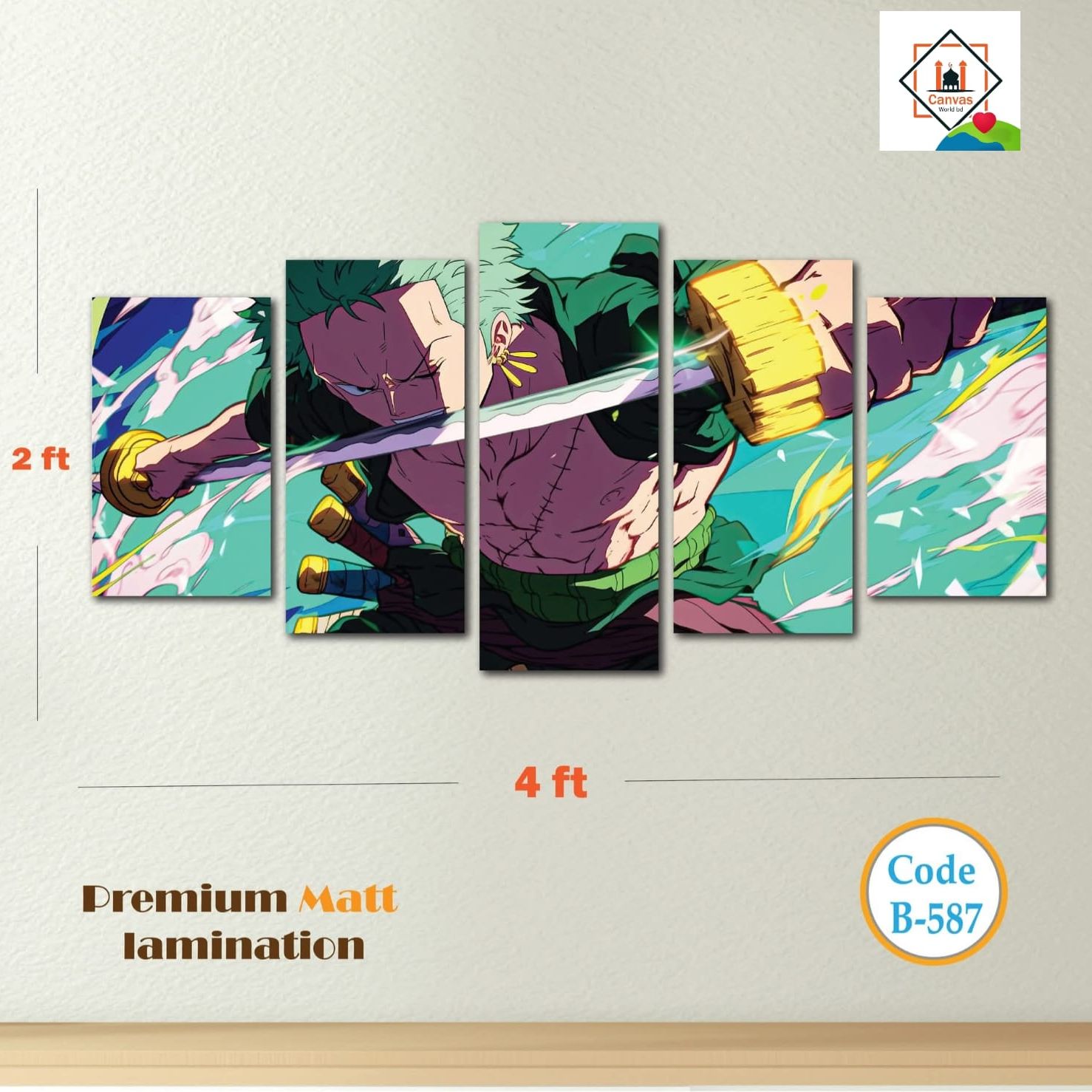Picture of 5-in-1 Premium Wall Canvas Set – Elegant Modern Wall Art for Any Room