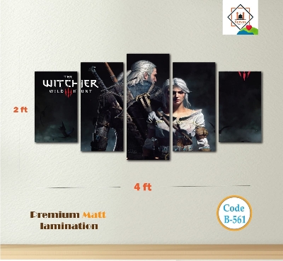 Picture of 5-in-1 Premium Wall Canvas Set – Elegant Modern Wall Art for Any Room