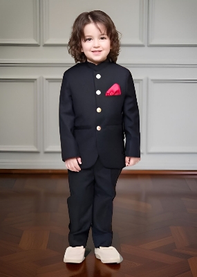 Picture of Western Sherwani Set for Kids-2