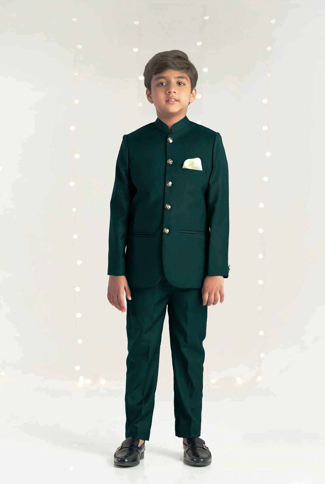 Picture of Western Sherwani Set for Kids-3