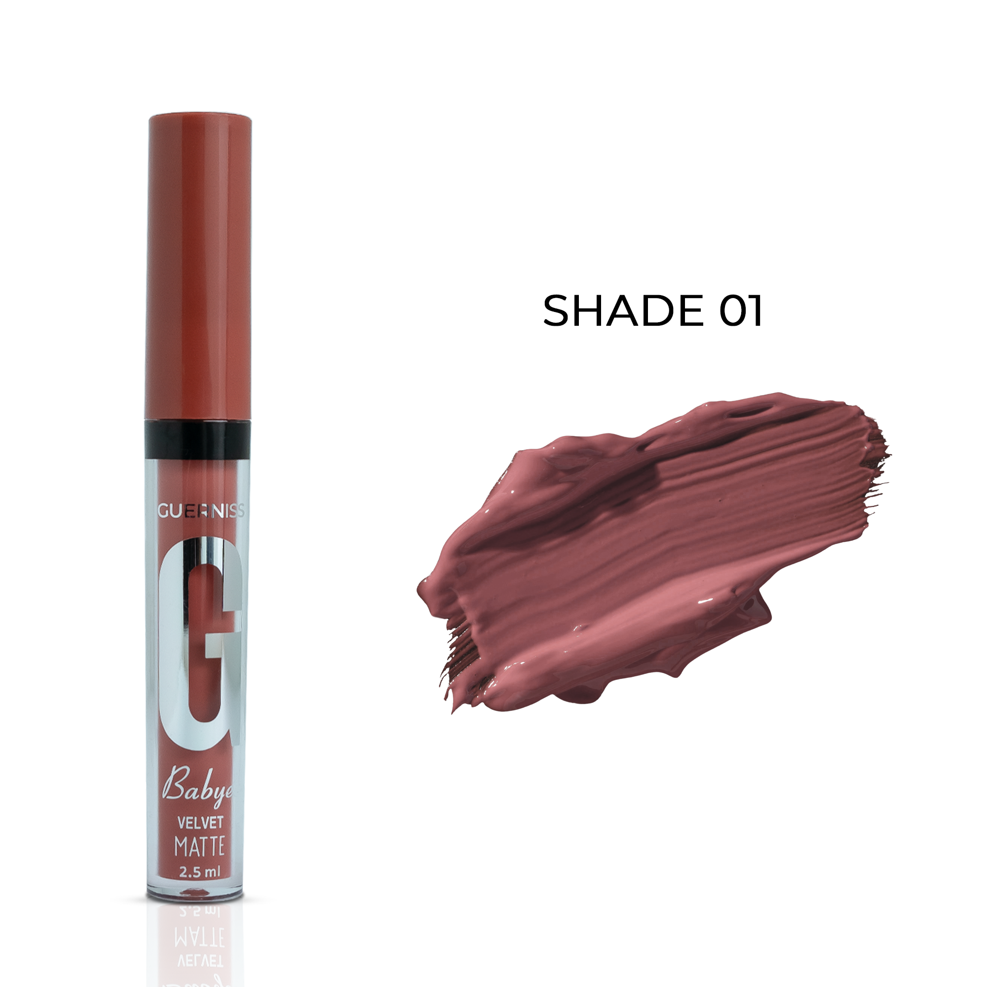 Picture of Babyes Valevet Matte Liquid Lipstick 01