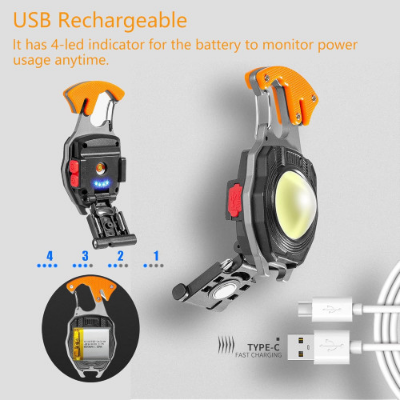 Picture of Rechargeable W5147 Keychain LED Light