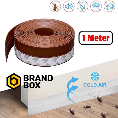Door Gap Sealing Strip Chocolate Color