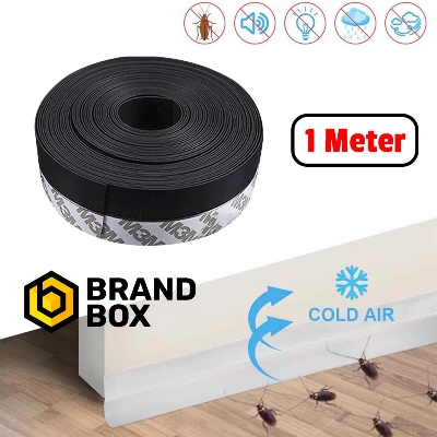 Door Gap Sealing Strip Black Color