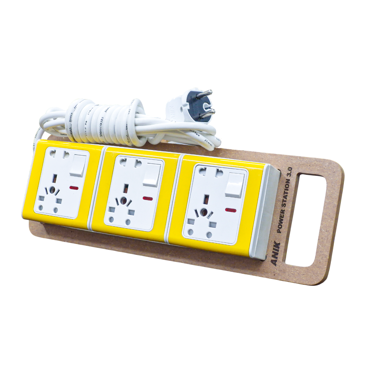 Picture of Multi Plug, 30 pin, 13 Amp, Heavy Duty, 10 Feet Cable
