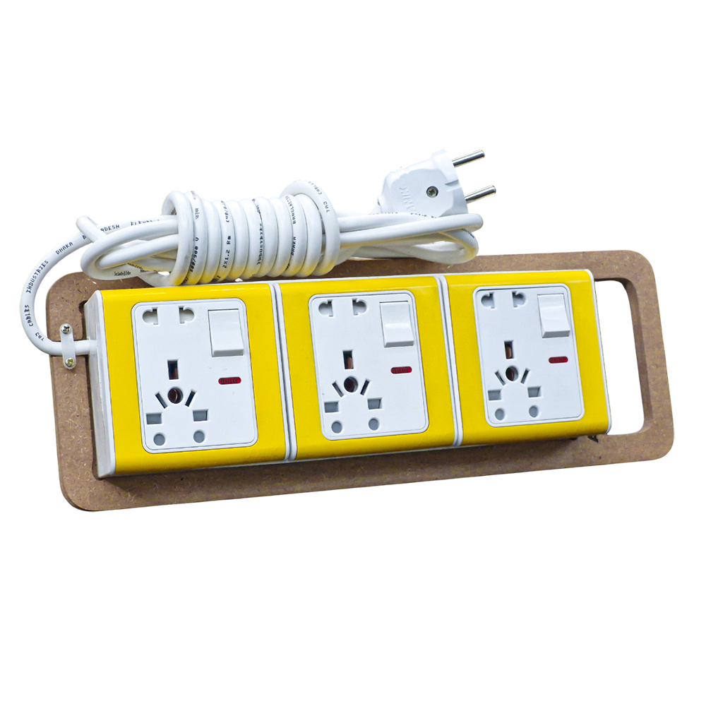 Picture of Multi Plug, 30 pin, 13 Amp, Heavy Duty, 10 Feet Cable