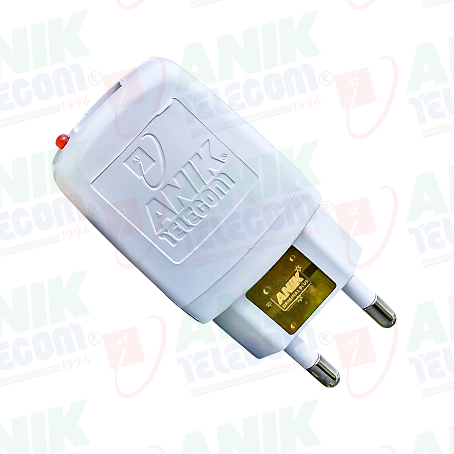 Picture of Mobile Phone Adapter, USB, Single Port, EU Plug, 6 Watt, 1.2 Ampere