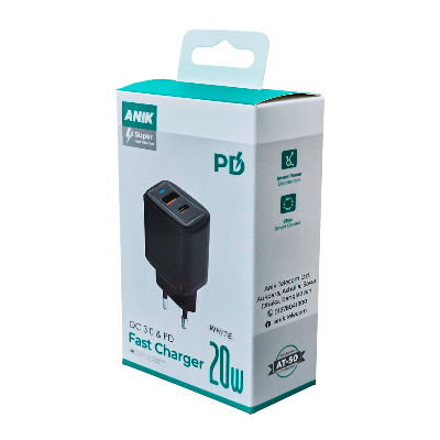 Picture of 20W Super Fast Charger, PD Fast Charger, QC3.0 Fast Charger, Multi Protocol Charger