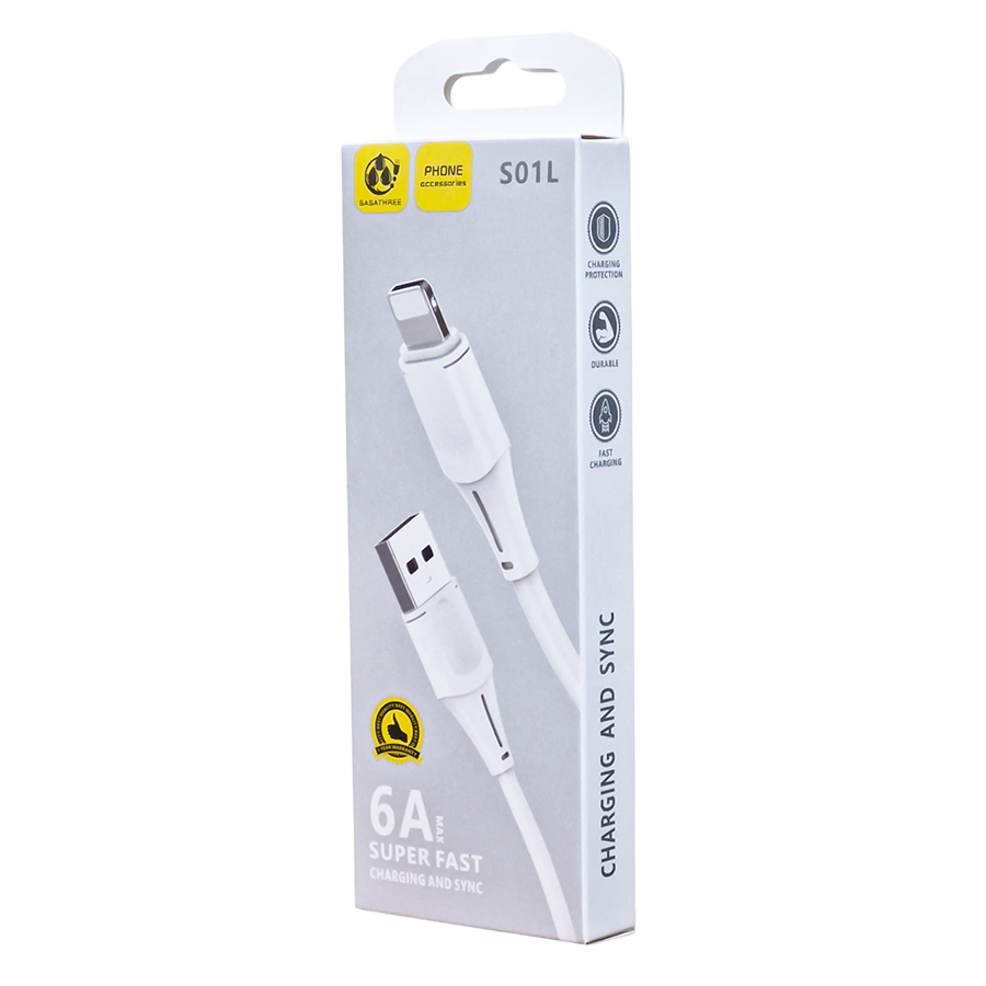 Picture of Lightning Cable, Data Transfer Cable, Fast Charging Cable, 6A Cable, 30W Cable