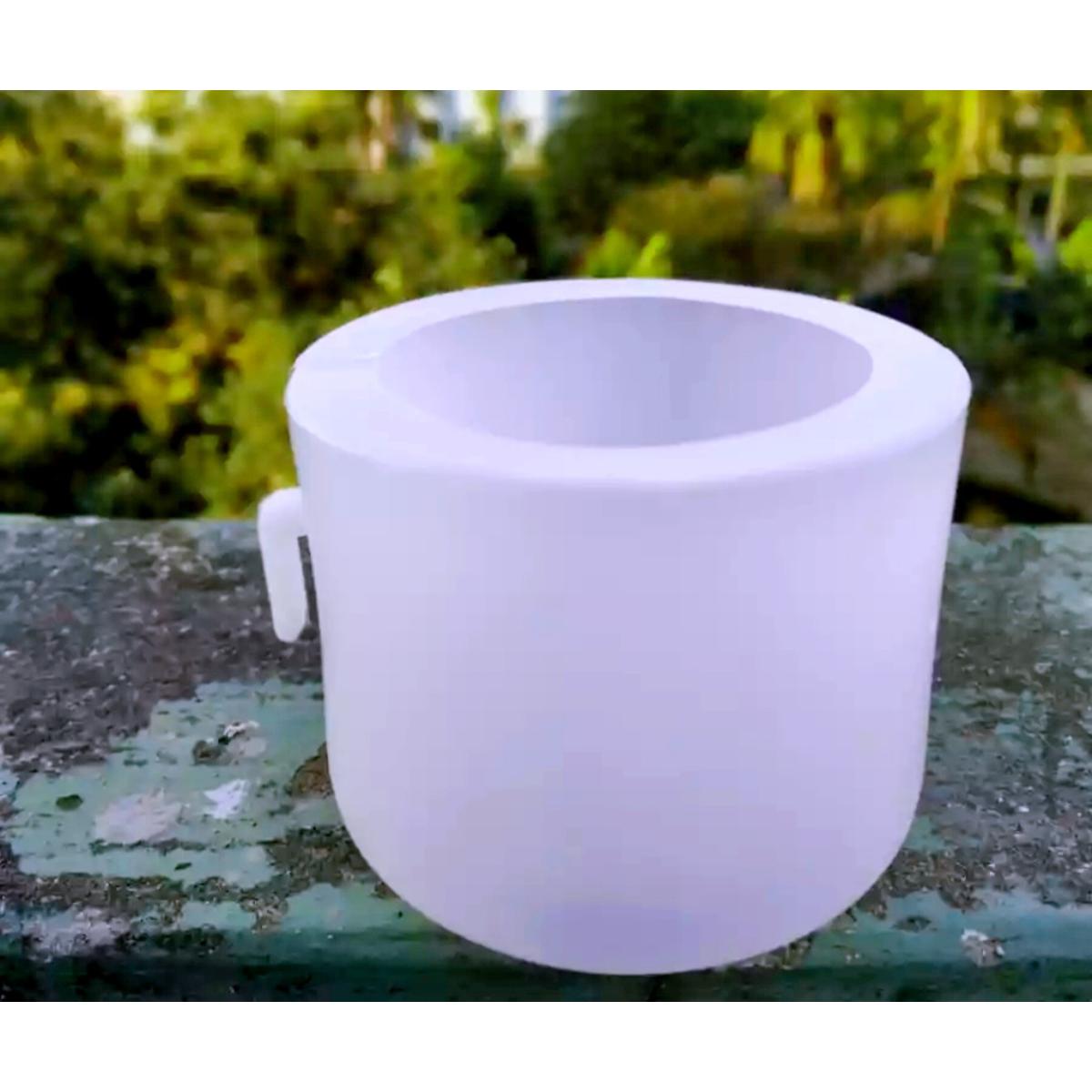 Picture of Parrot Feeding Cup Food Water Bowl  Plastic Bird Pigeons Cage Water Food Feeder Bird Parrot Pet Aviary Water Bowl