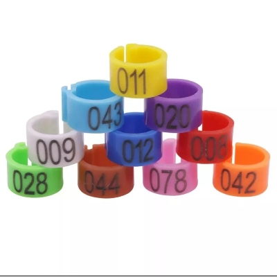 Picture of 20pcs/lot Birds leg rings for beauty adjustable fits any kind of birds.