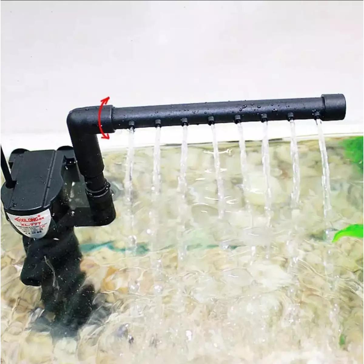 Picture of 3 In 1 Aquarium Filter Submersible Oxygen Internal Pump Sponge Water With Rain Spray For Fish Tank
