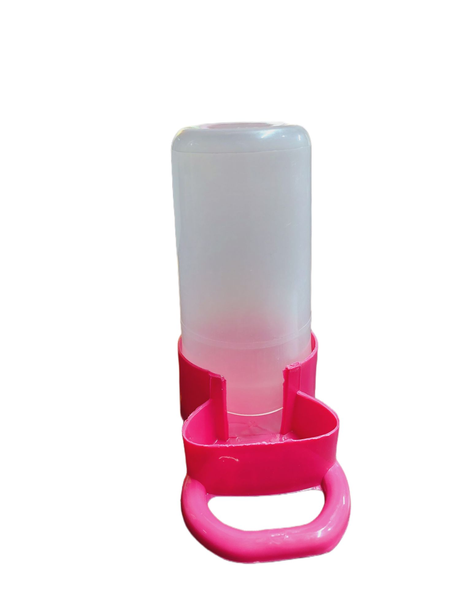 Picture of Bird Water Drinker Feeder Waterer with Clip Pet Bird Supplies Dispenser Bottle Drinking Cup Bowls For Pet Parrot Cage 1 Pcs