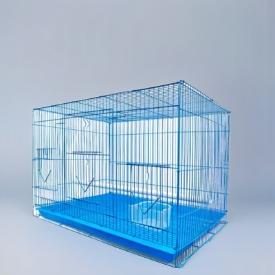 Picture of Large Squares Of Bangladeshi Premium Metal Bird Cage (2023) Size: 25 "× 19" Including All Accessories  Cash On Delivery Available