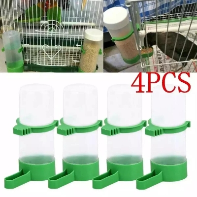 Picture of 4pcs Bird Water Pot - Drinker for Aviary Budgies