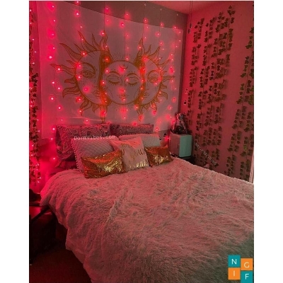Picture of Fairy Decorative Lights Golden/Multicolor/Blue/White String Fairy Lights Christmas Decoration Wedding Festival Party Colourful LED Lights