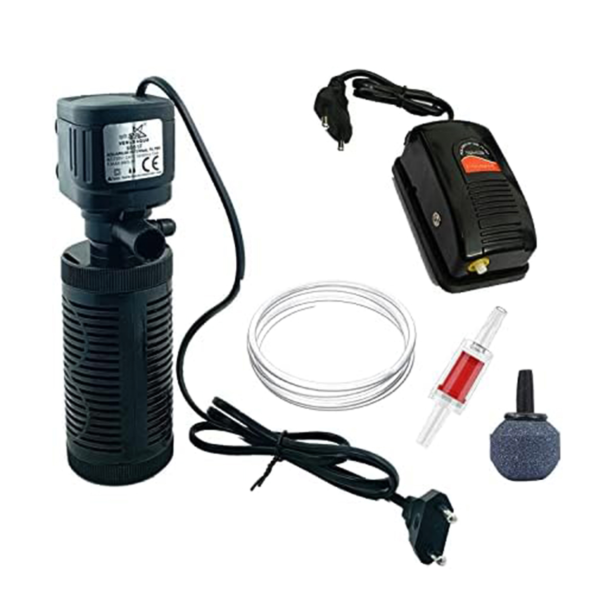Picture of 800L/Hour 15W Venus Aqua Big Size Silent Aquarium Filter Submersible Oxygen Internal Pump Sponge Water For Fish Tank Air Increase 6W