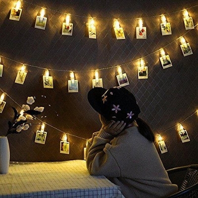 Picture of Fairy Decorative Lights Golden/Multicolor/Blue/White String Fairy Lights Christmas Decoration Wedding Festival Party Colourful LED Lights