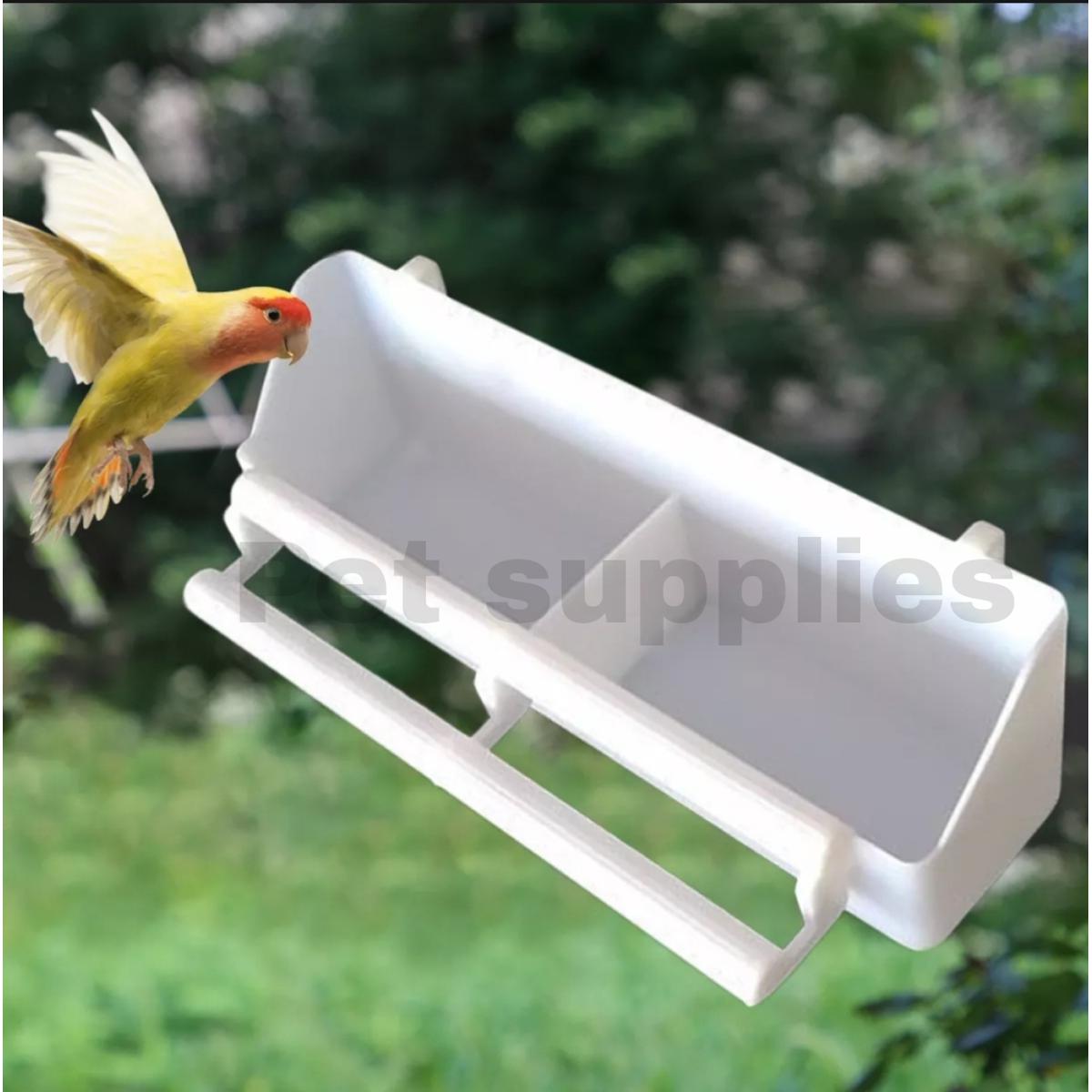 Picture of Pet Bowl Birds Hanging Food Water Bowl Parrots Feeder for Cages Small Pet