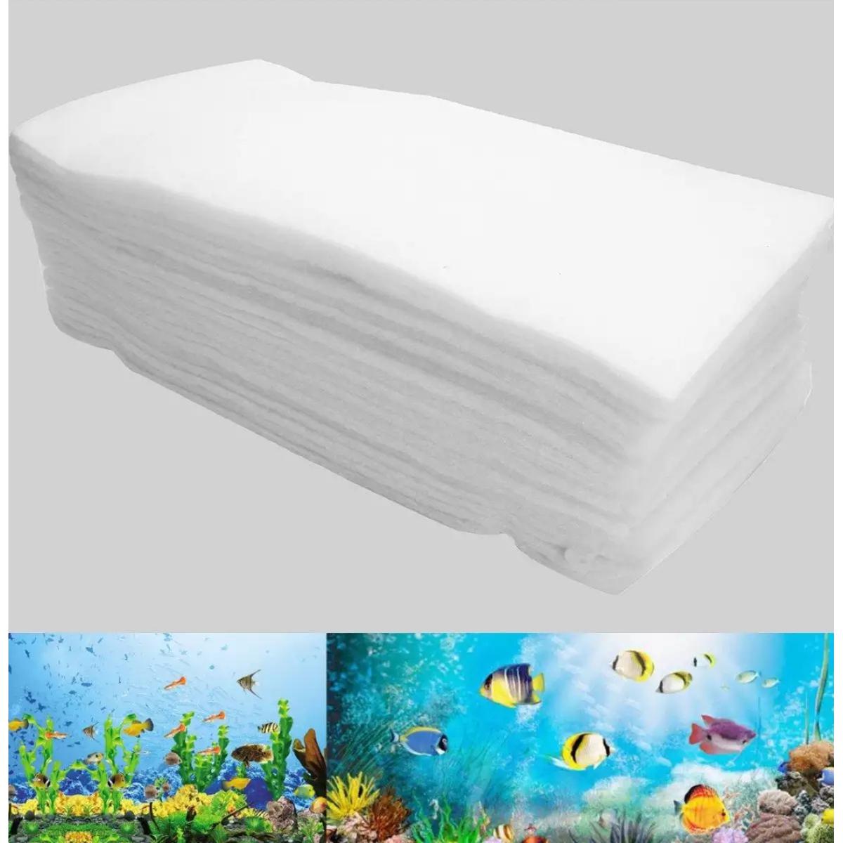 Picture of Aquarium Filter floss 6 inch x 4 inch (6 pcs) Aquarium Filter Super Thick Biochemical