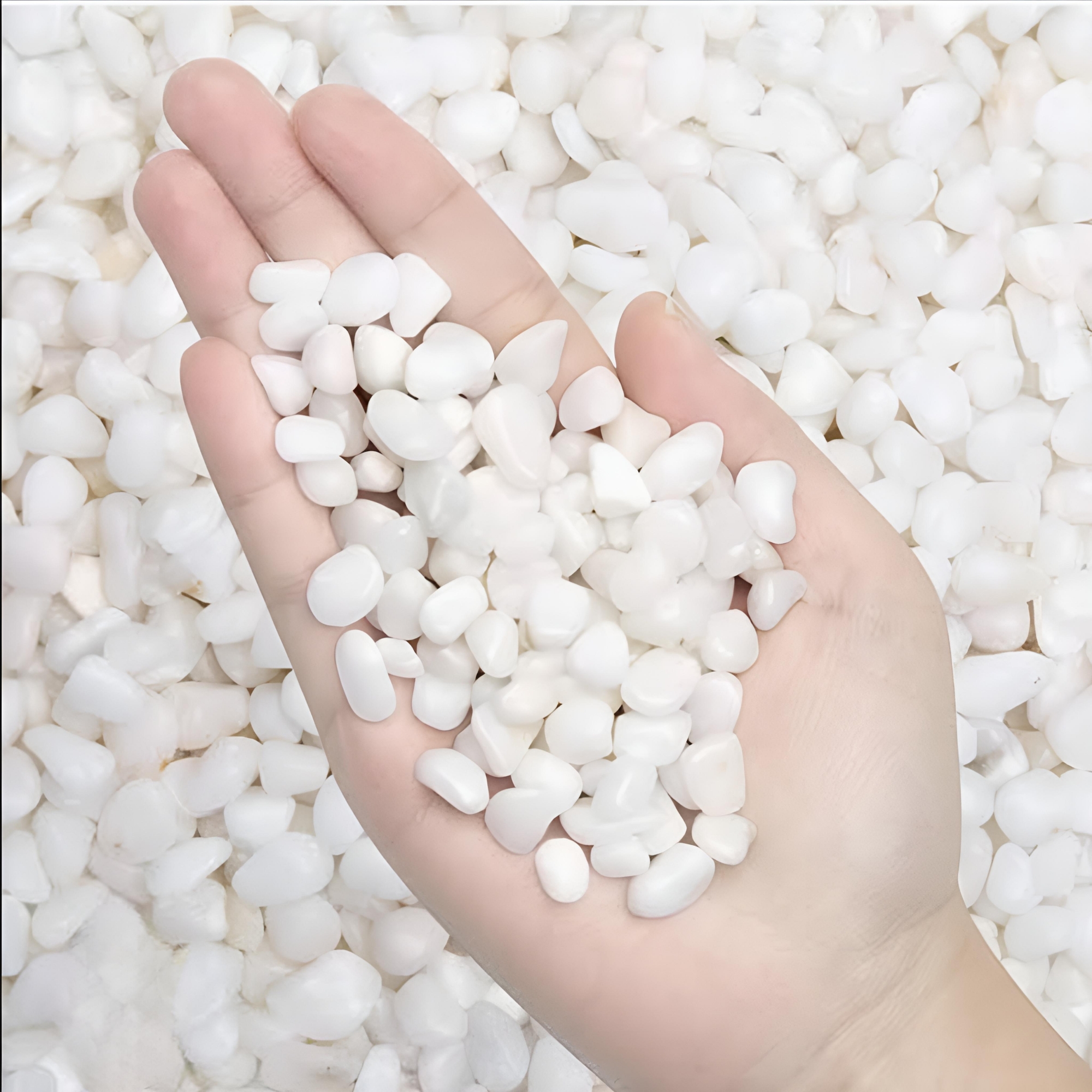 Picture of Aquarium or Garden Flower Top White Stone For Decoration