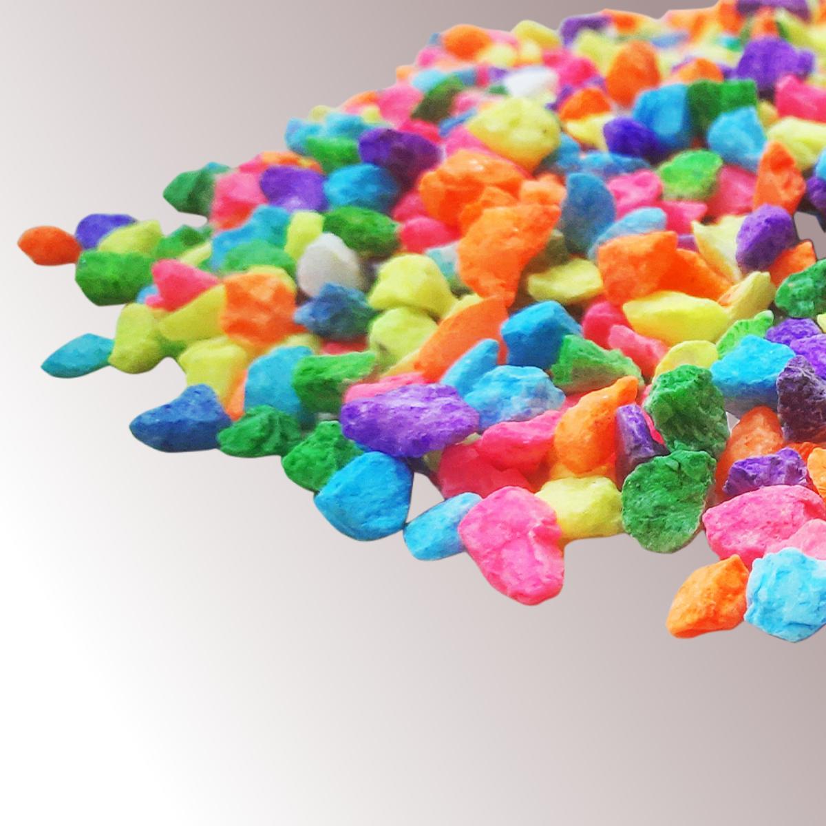 Picture of Colorful Rocks for Decoration - (0.5 kg To 5 kg) - Colorful Pebbles Stones Rocks for Aquarium Mat & Home Decoration