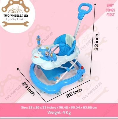 Picture of Baby Duck Model Light & Music Walker, Toddler New Born Baby Walki...