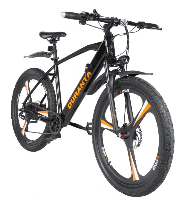 Picture of Duranta E-Rider-201 Battery inside the Frame & Honda Wheel Hub Motor