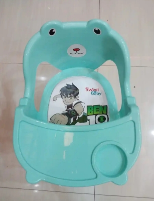 Picture of Baby Chair, with Tray Strong and Durable Plastic Chair for Kids/Plastic School Study Chair/Feeding Chair for Kids, Portable High Chair for Kids  Cash On Delivery Available