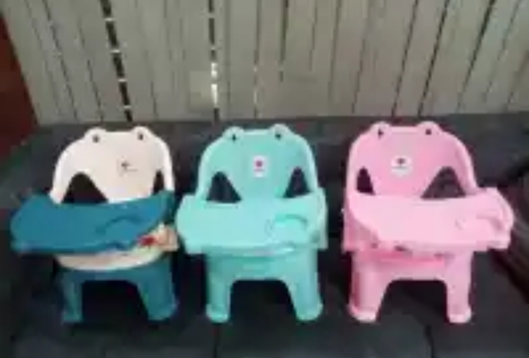 Picture of Baby Chair, with Tray Strong and Durable Plastic Chair for Kids/Plastic School Study Chair/Feeding Chair for Kids, Portable High Chair for Kids  Cash On Delivery Available
