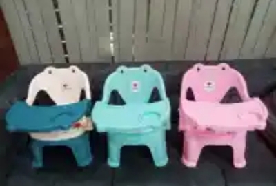Picture of Baby Chair, with Tray Strong and Durable Plastic Chair for Kids/Plastic School Study Chair/Feeding Chair for Kids, Portable High Chair for Kids  Cash On Delivery Available