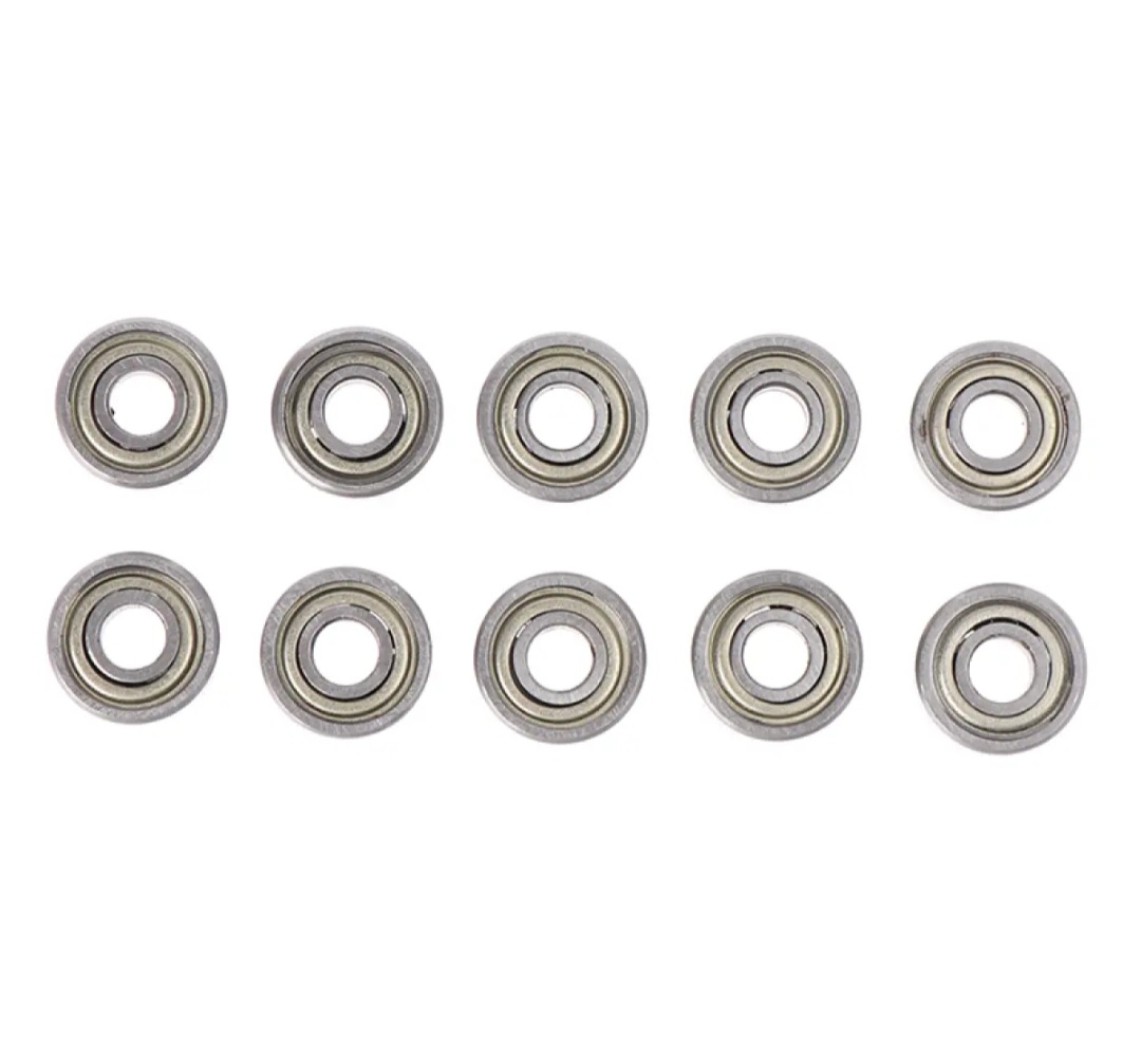 Picture of 10pcs deep groove spherical carbon steel miniature bearings 695ZZ Sunlight Mall