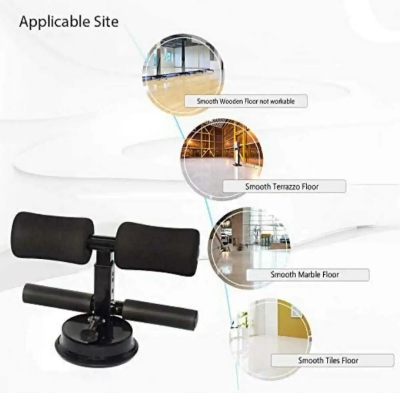 Picture of Sit Up Bar Assistant Ankle Support Abdominal Core Workout Fitness Sit Ups Bar Portable Situp Suction Cup Home Gym Dropshipping