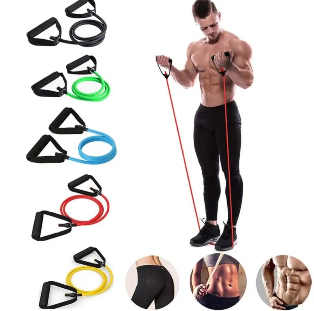 Picture of Chest Pull Workout, Theraben: Strengthen Your Grip And Chest Muscles With This Black Hand Grip, Designed For Effective Workouts.