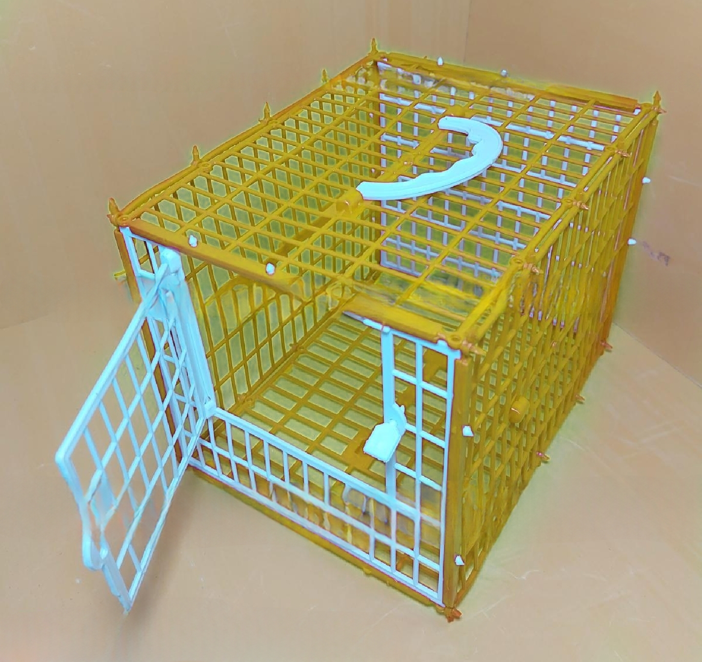 Picture of Small Folding Birds Carrying Cage | Portable Lightweight Travel Cage for Pigeons, Budgerigars, Cockatiels, Parrots, and More | Ideal for Transport and Temporary Housing - Bangladesh