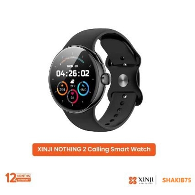 Picture of XINJI NOTHING 2 Calling Smart Watch With 1.32" HD AMOLED Display - Black
