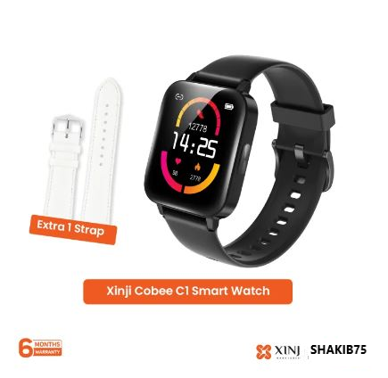 Picture of XINJI COBEE C1 Bluetooth 5.0 5ATM Waterproof Smart Watch With (Dual Strap)