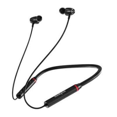 Picture of LENOVO Thinkplus HE05X 2nd Gen Wireless Bluetooth 5.0 Headset Magnetic Neckband Earphones Stereo Sports Headphone - Black