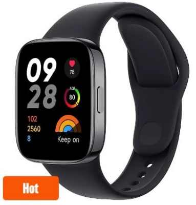 Picture of Redmi Watch 3 Active BT Calling Smart watch with 1.83"" Big Screen, SpO2 & 5ATM Water Resistance