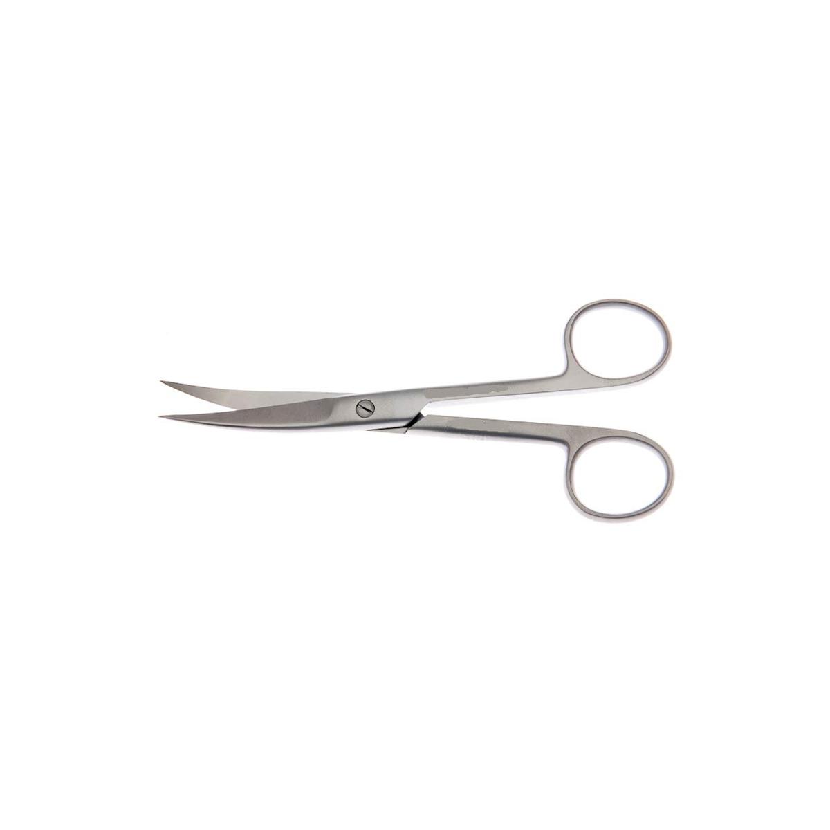 Picture of dressing scissor 14cm curved sharp stainless steel