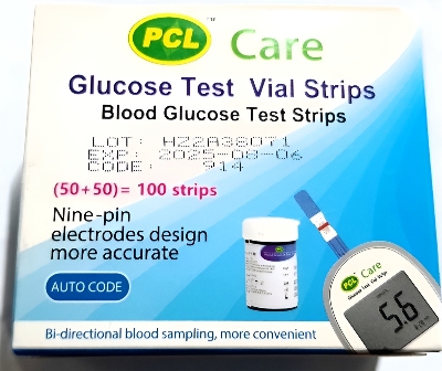 Picture of PCL Care Glucose Test Vial Strips 50 pcs