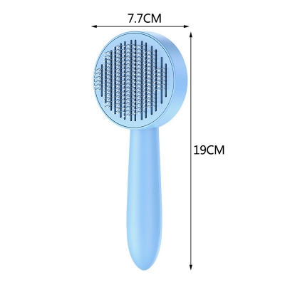 Picture of Cat Brush Pet Comb Self Cleaning Slicker Brush Remove Hair Grooming