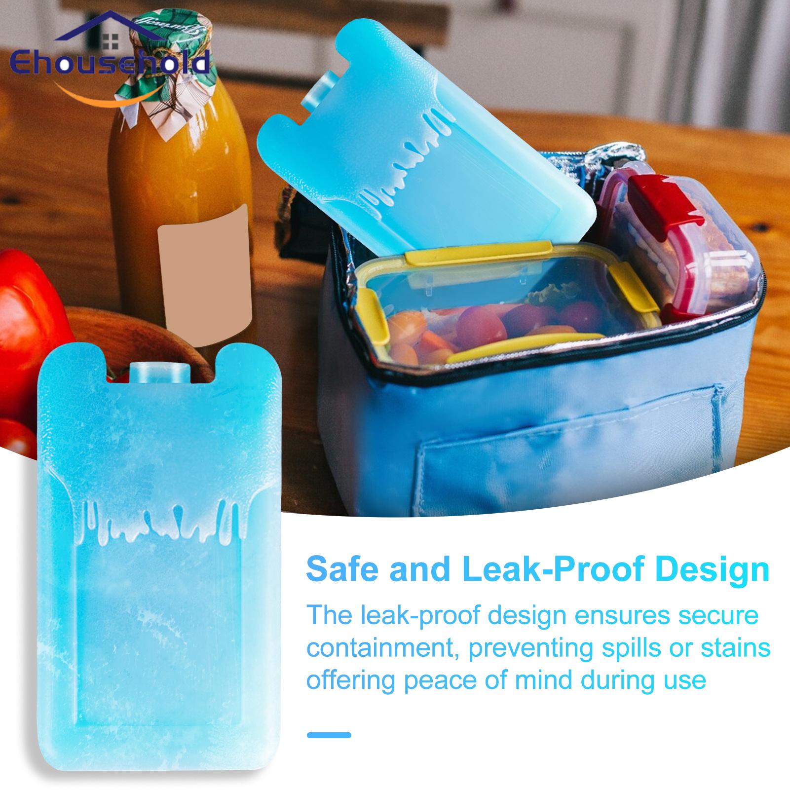 Picture of Ice Pack for Lunch Box and Cooler Bag Keeps Food Drink Fruits Cool & Fresh